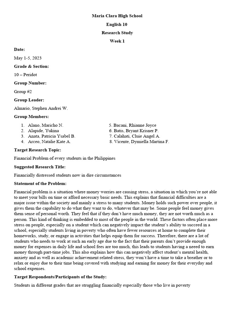 Week 1 research study pdf stress biology behavioural sciences