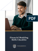 Financial Modeling Skills Checklist-1