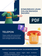 Pengetahuan Dasar Komunikasi Melalui Telepon Dalam Bahasa Inggris