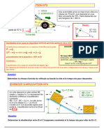 EXERCICES Cinematique2