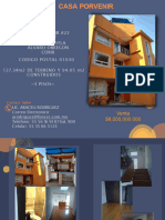 Ficha Casa Porvenir Venta