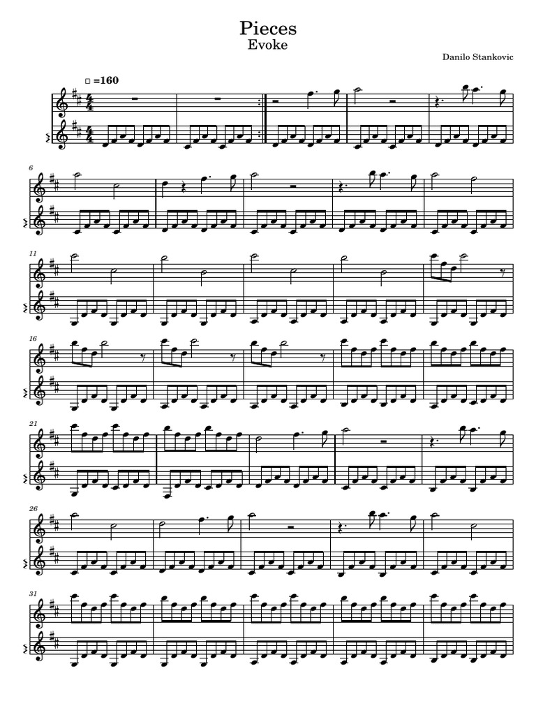Pieces Danilo Stankovic Pieces PDF