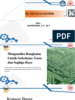 MATERI PERT. 3. Menganalisa Rangkaian Listrik Sederhana Fasor Dan Segitiga Daya