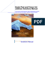 Earths Climate Past and Future 3rd Edition Ruddiman Solutions Manual