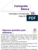 Cartografia I e Revisão HPG