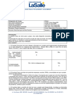 Ficha - Etapa 1 - Projeto Integrador I