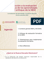 Taller Evaluacion Formativa NEM