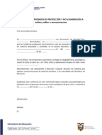 Carta de Compromiso Protcolos A Docentes