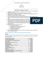 FSA - Tutorial 2-Fall 2023 With Solutions