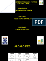 Apresentação Alcaloides - Prof Hugo