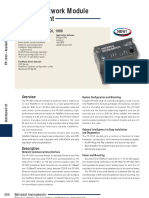 Ethernet Network Module For Fieldpoint: Fp-1600 - Available Q1, 1999 New!