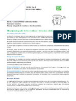 Guia 2 Manejo de Desechos y Residuos Sólidos Primero Básico IV