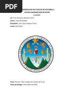 El Proceso de Creación y Sanción de La Ley en Guatemala | PDF | Derecho