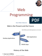 Web Programming Overview