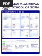 2022-23 BCSD at A Glance Calendar W PTC Days and BOE Mtgs 1 | PDF |  Festival | The United States