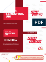 Semestral Uni - Geometría Semana 10