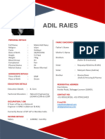 Biodata Adil PDF