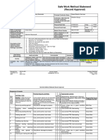 ABSA Bidvest FM Safe Work Method Statement Template - May 2023