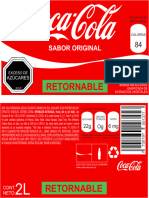 Coca Cola Etiqueta