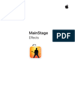 Mainstage Effects User Guide