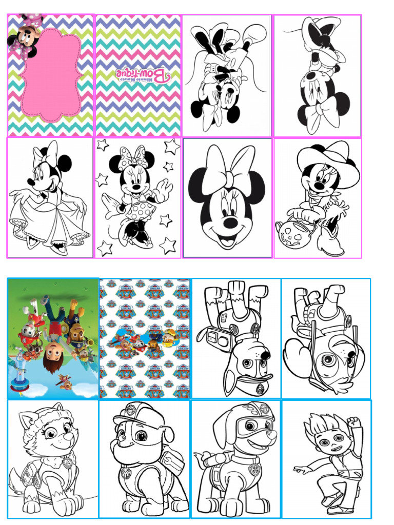 libritos para colorear | PDF
