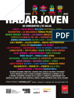 Cartel Radar Joven 2023