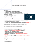 TD1: Les Données Statistiques: Exercice 2