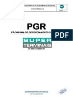 PGR - Plano de Gerenciamento de Riscos