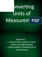 WK 2 Converting Units of Measurement.