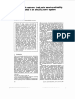 Prediction of Customer Load Point Service Reliability Worth Estimates in An Electric Power System