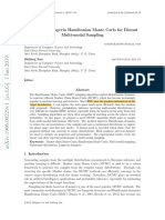 Variational Langevin Hamiltonian Monte Carlo For Distant Multi-Modal Sampling