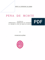 Pena de Morte - Coloquio Internacional Comemorativo Do Centenário Da Abolição Da Pena de Morte em Portugal