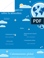 Impactos Negativos Sobre La Atmosfera