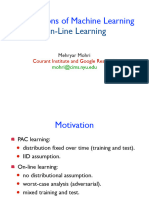 Lecture 8-ml On-Line Learning
