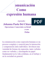 La Comunicacion Expresiva Humana