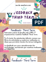 Feedback - Third Term