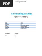 42.2-Electrical Quantities-Cie Igcse Physics Ext-Theory-Qp