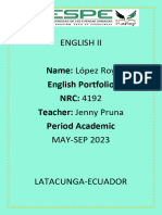 English Ii - Portafolio