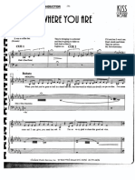 Where You Are Partitura