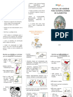 Folder Manual de Manipuladores de Alimentos