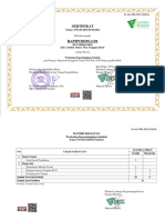 Certificate MAgncEEulORA7Zj
