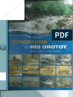 Ictiofauna Del Río Orotoy