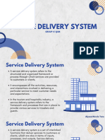 Service Delivery System (QSM) Group 4