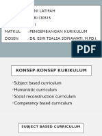 Pengembangan Kurikulum