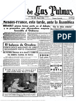 Diario de Las Palmas 22-7-1954 Precios Pan