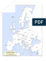 Térkép - Eur9pai Országok Térképe - Névtelen