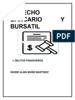 Delitos BANCARIO Y BURSATIL