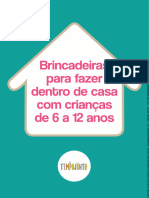 Ebookbrincadeirasparafazerdentrodecasacomcrianasde6a12anos Completo Maio