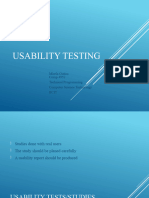 Usability Testing 2023