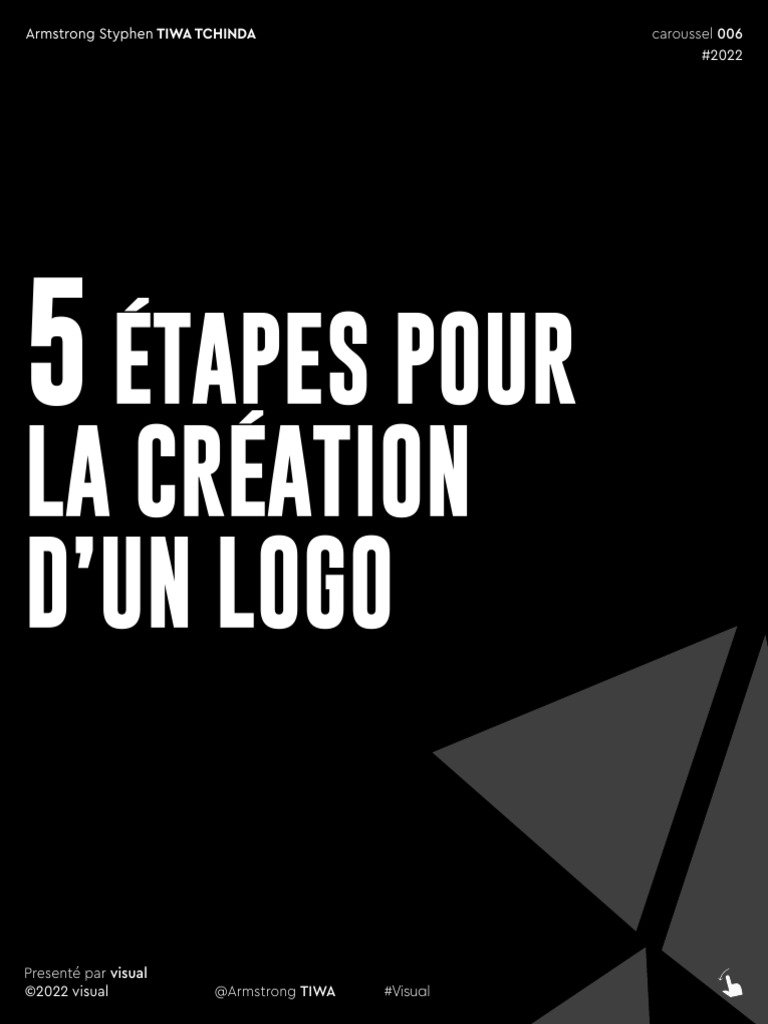 5 Étapes pour Créer un Logo | PDF | Logos